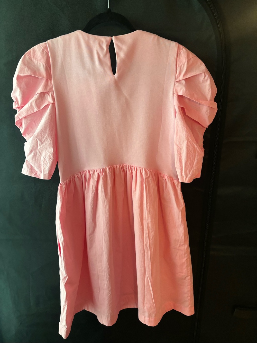 English Factory NWT Pink Puff Sleeve Dress - Picture 7 of 9